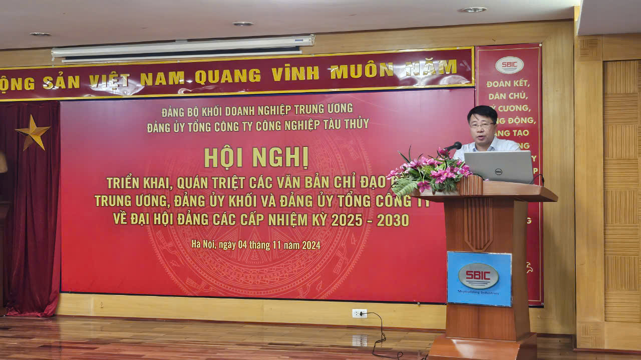 Hội nghị triển khai, quán triệt các văn bản chỉ đạo về đại hội đảng các cấp nhiệm kỳ 2025 - 2030