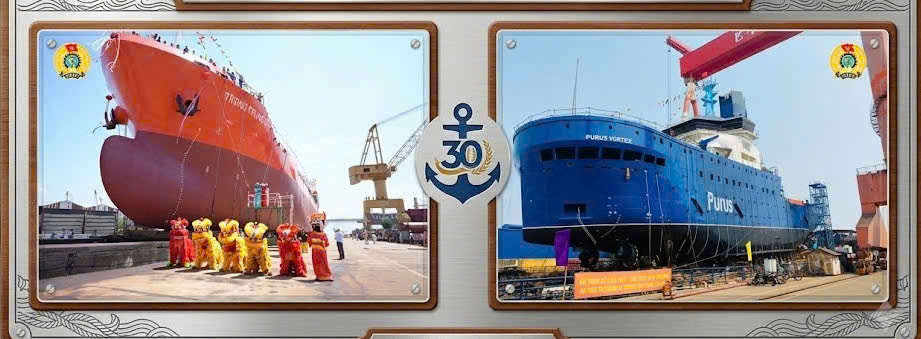 CÔNG ĐOÀN TỔNG CÔNG TY CÔNG NGHIỆP TÀU THỦY: GẮN BIỂN 02 SẢN PHẨM CHÀO MỪNG KỶ NIỆM 30 NĂM THÀNH LẬP (04/12/1996 – 04/12/2026)