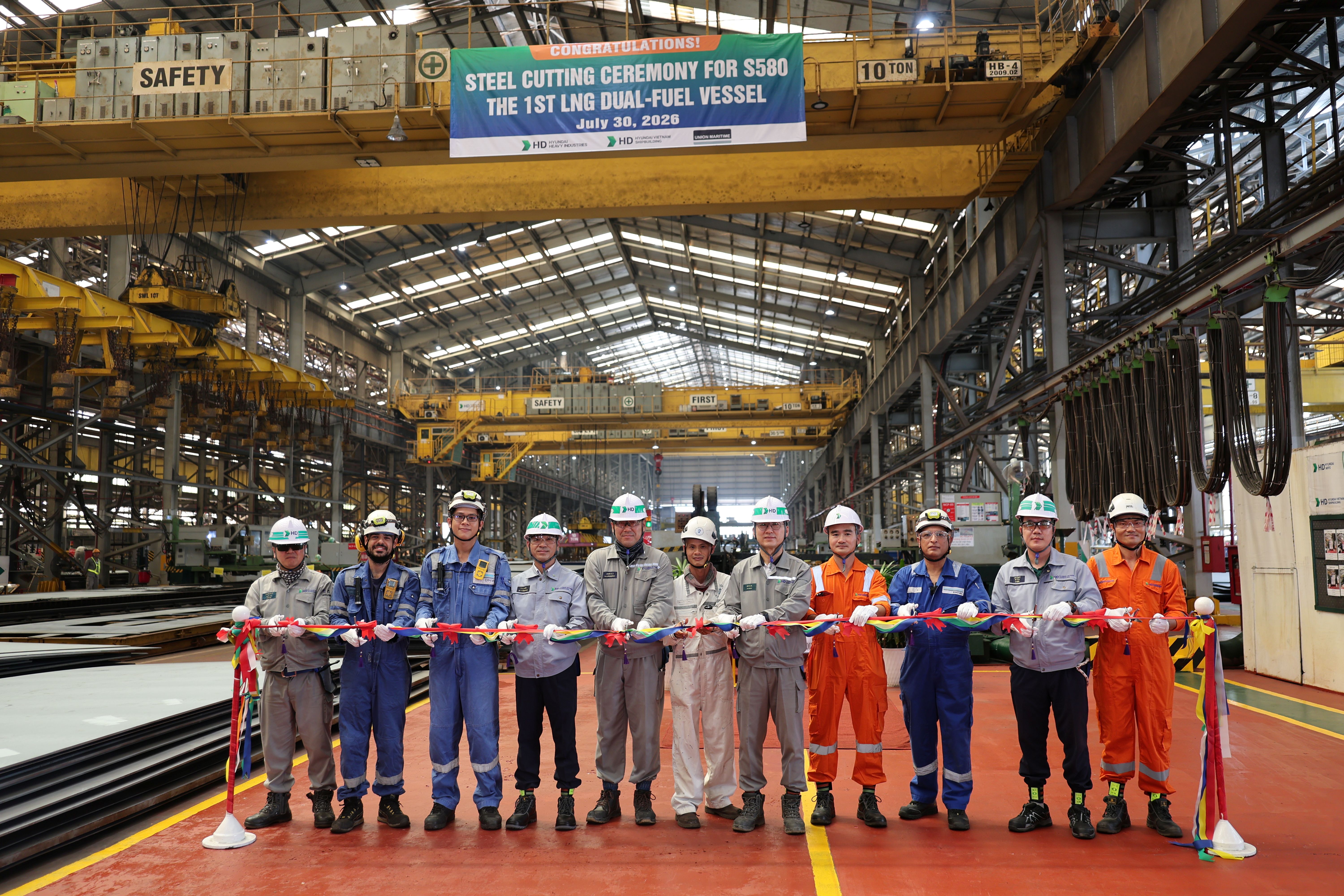 HVS KHỞI CÔNG ĐÓNG MỚI TÀU CHỞ DẦU NHIÊN LIỆU KÉP LNG LR2 115.000 DWT – BƯỚC TIẾN MỚI TRONG ĐÓNG TÀU XANH