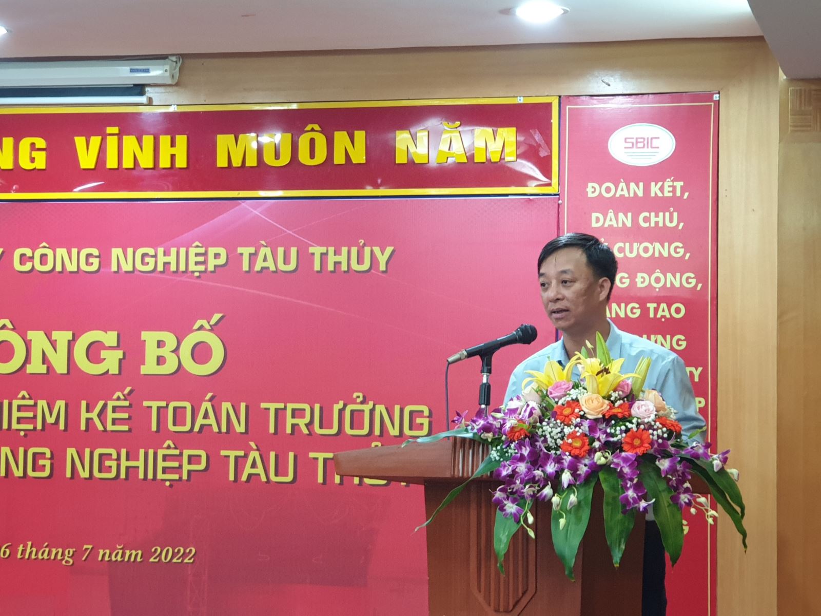 TỔNG CÔNG TY CÔNG NGHIỆP TÀU THỦY BỔ NHIỆM KẾ TOÁN TRƯỞNG TỔNG CÔNG TY