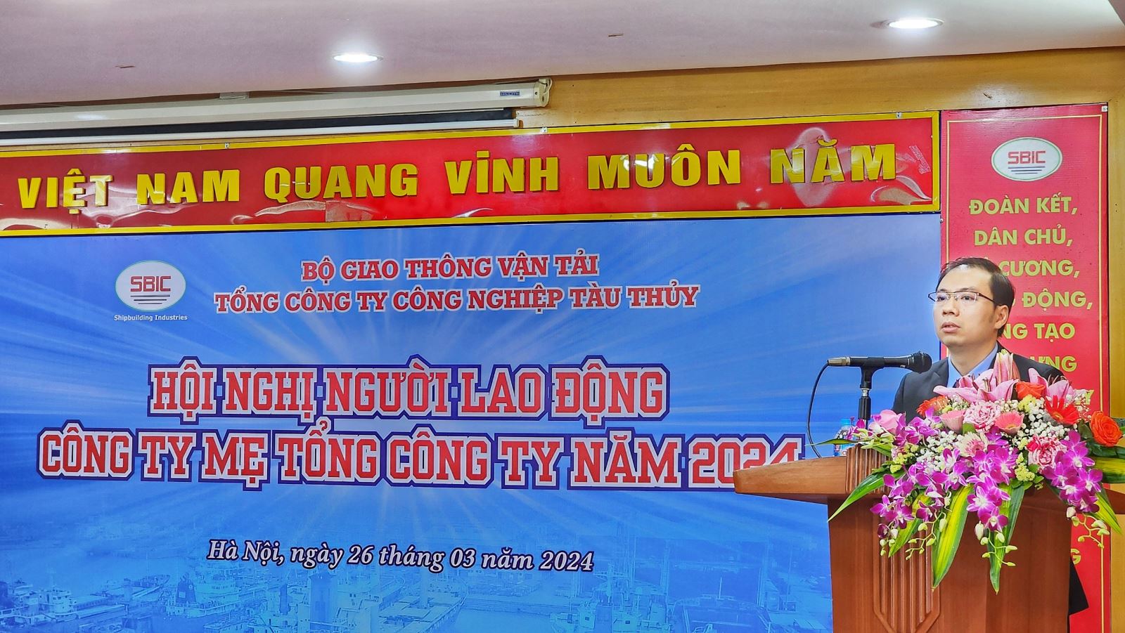 CÔNG TY MẸ TỔNG CÔNG TY  TỔ CHỨC HỘI NGHỊ NGƯỜI LAO ĐỘNG NĂM 2024