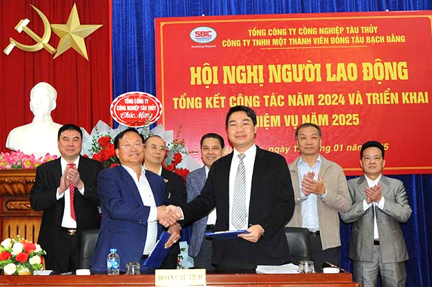 Đóng tàu Bạch Đằng: Phát huy vai trò tổ chức công đoàn, tạo nền tảng phát triển bền vững