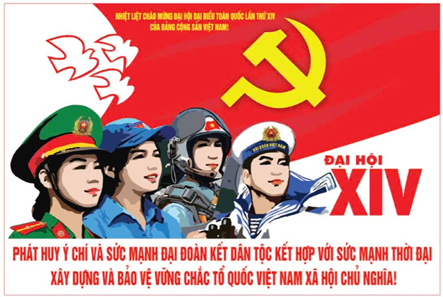 NHIỆT LIỆT CHÀO MỪNG ĐẠI HỘI ĐẠI BIỂU TOÀN QUỐC LẦN THỨ XIV CỦA ĐÀNG