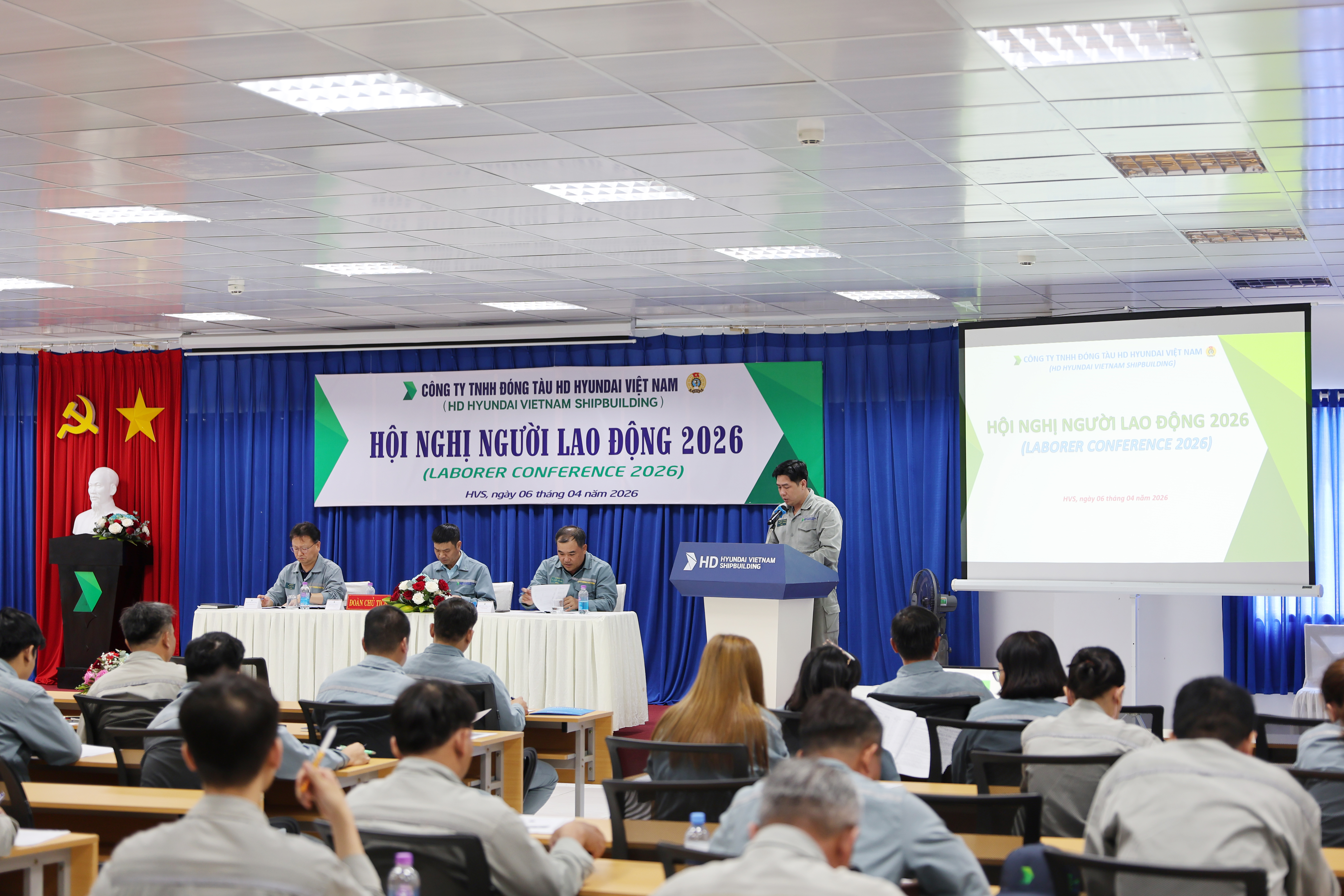 HD HYUNDAI VIỆT NAM TỔ CHỨC HỘI NGHỊ NGƯỜI LAO ĐỘNG NĂM 2026