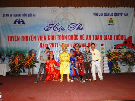 Công đoàn Vinashin tham gia Hội thi tuyên truyền viên giỏi về ATGT các tỉnh khu vực phía Bắc - Năm 2011